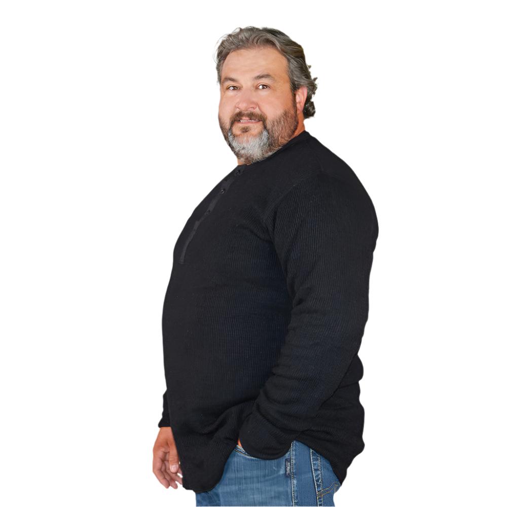 LINED HENLEY - 1315L