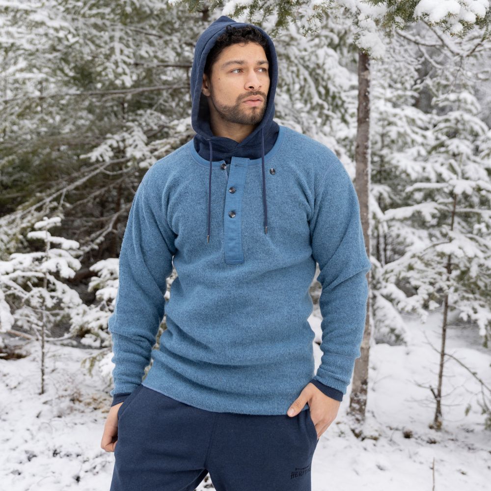 Cozy Wool Henley Sweater style 1328 - Style CoastStanfield's