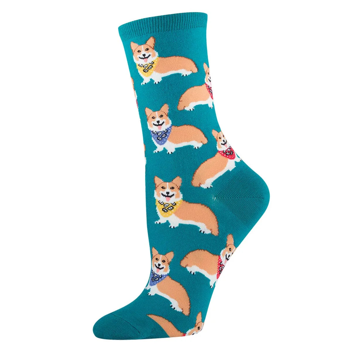 Socksmith Corgi Emerald WNC387W