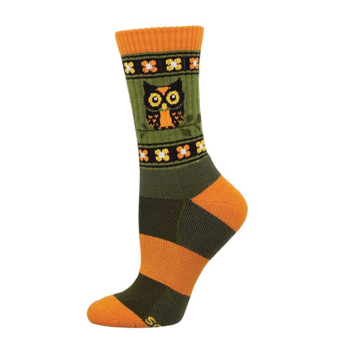 Socksmith Owl Alert Green WLW3340W - Style CoastSocksmith Canada Inc848292009871