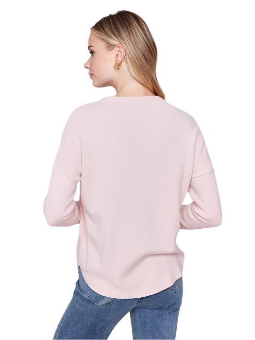 Round hem sweater C2420RR