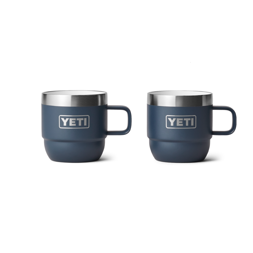 INTL Rambler 6 oz Mug 2PK NVY