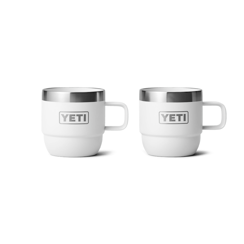 6 oz Mug 2PK WHT INTL Rambler - Style CoastYeti