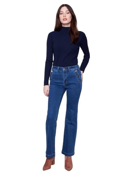 Flare Leg Pants - C5690 - Style CoastCharlie B690178697258