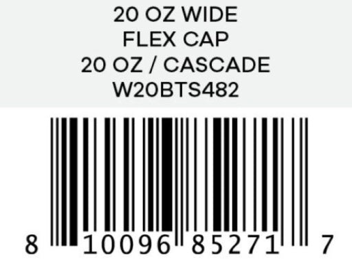 20 OZ WIDE FLEX CAP CASCADE CASCADE 4 INNER PACK