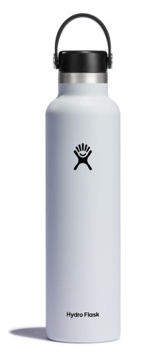 24 OZ STANDARD MOUTH FLEX CAP WHITE