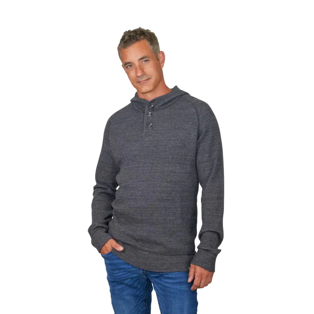 Stanfield's Men's Heritage Triblend Waffle Hoodie 1592M