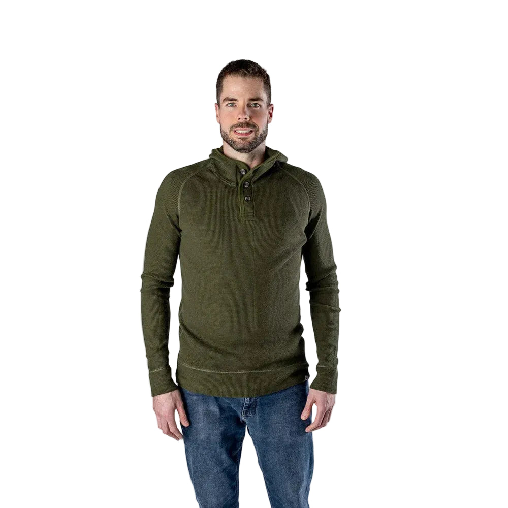 Stanfield's Men's Heritage Triblend Waffle Hoodie 1592M