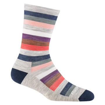 DT Mystic Stripe Crew Lt W/Cushion D1644W