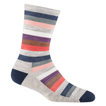 DT Mystic Stripe Crew Lt W/Cushion D1644W - Style CoastDarn Tough642249239201