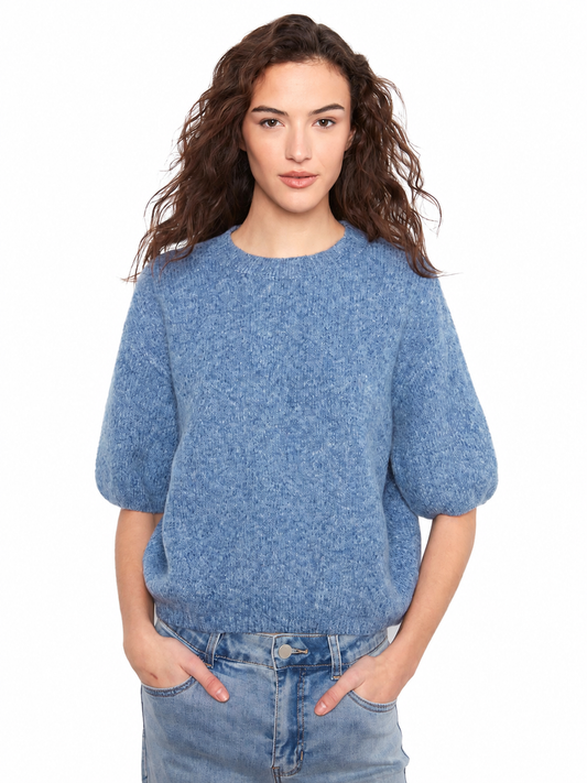 Charlie B Elbow Sleeve Sweater C2858RW