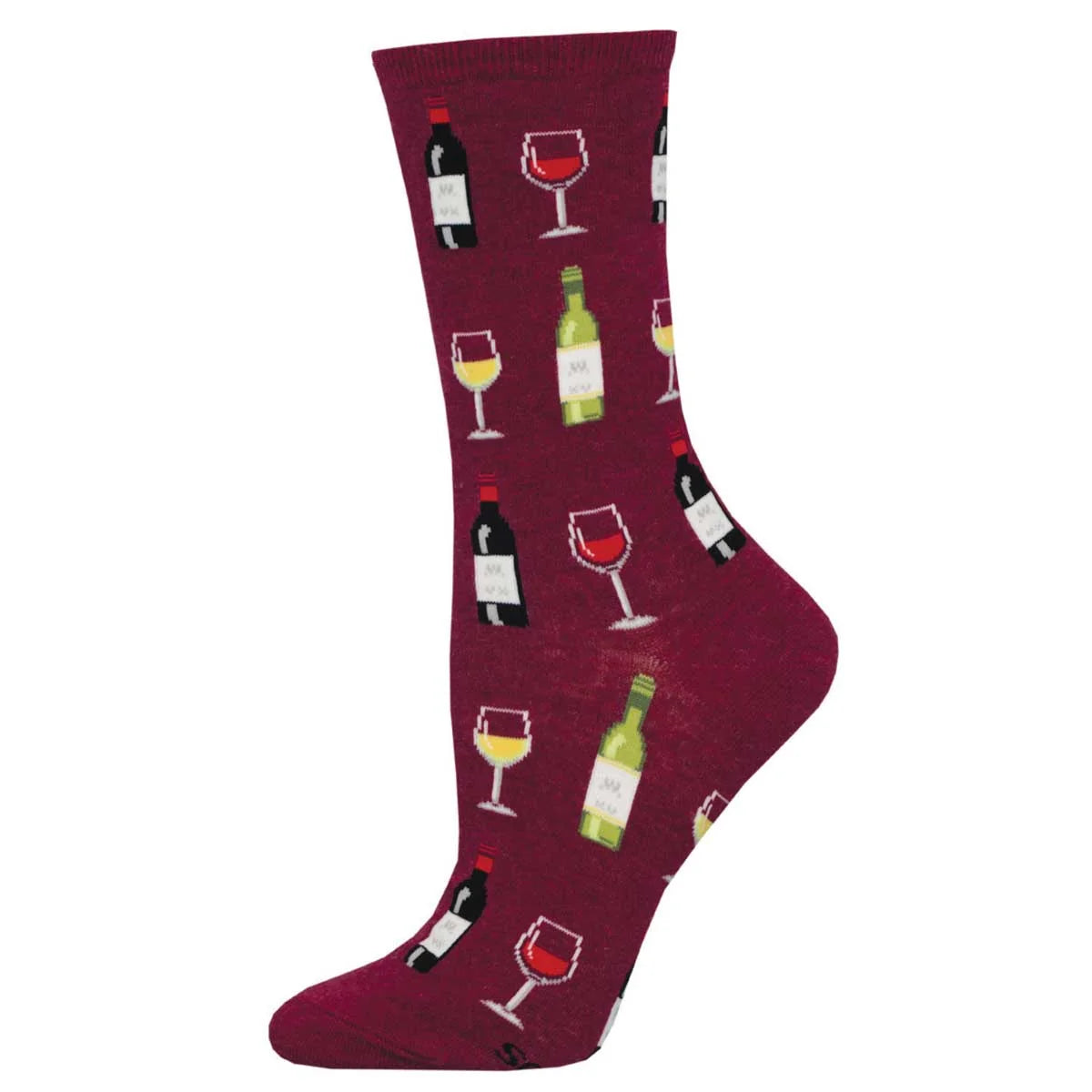 Socksmith Fine Wine Red Heather WNC2815W
