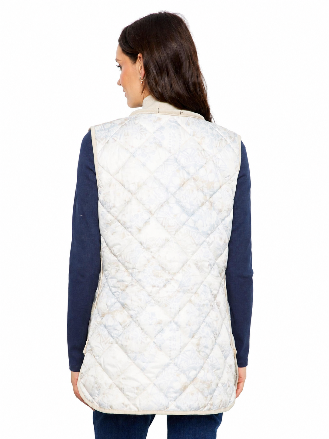 Charlie B Iridescent Reversible Vest C6385RW