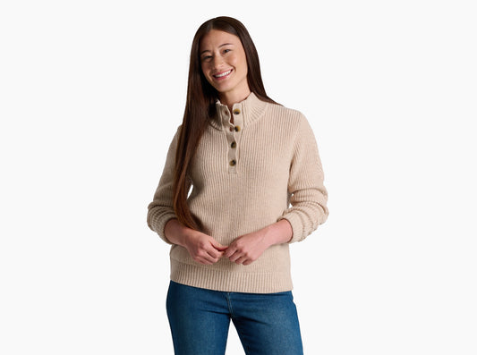 Kuhl Fireside Henley Sweater 4005W - Style CoastKuhl193070809267