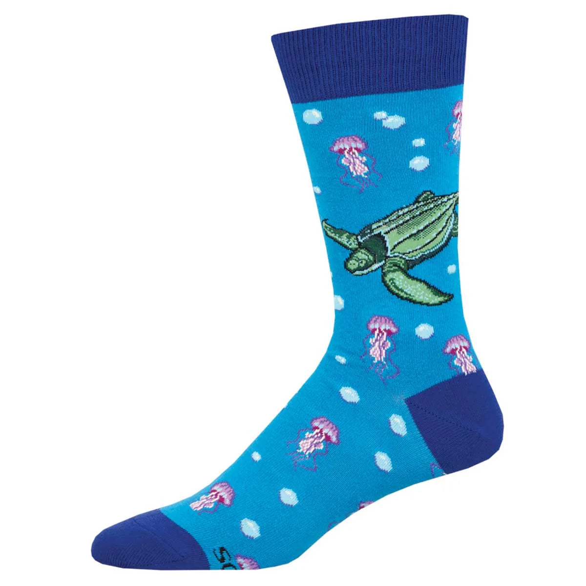 Socksmith Leatherback Turtle Blue MNC3170M