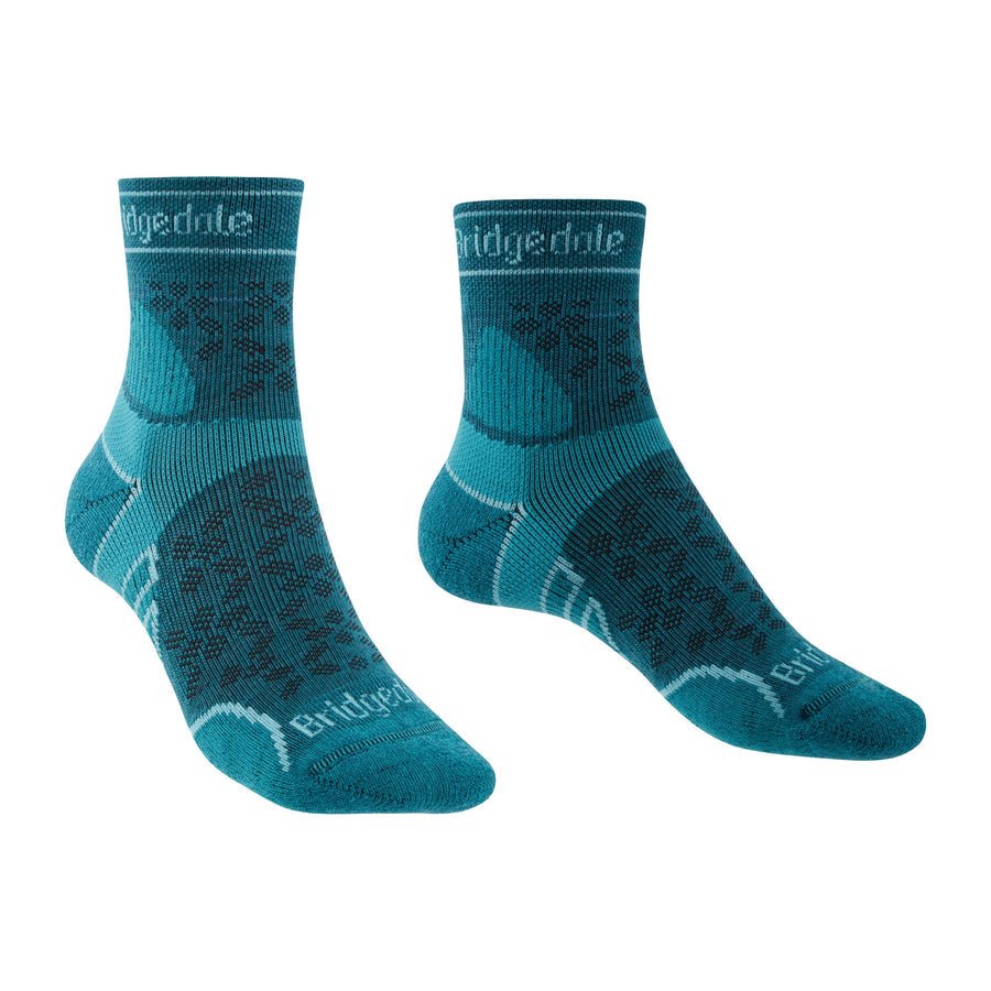 TRAIL RUN LIGHTWEIGHT MERINO 3/4 CREW 710200 - Style CoastBridgedale610306160454