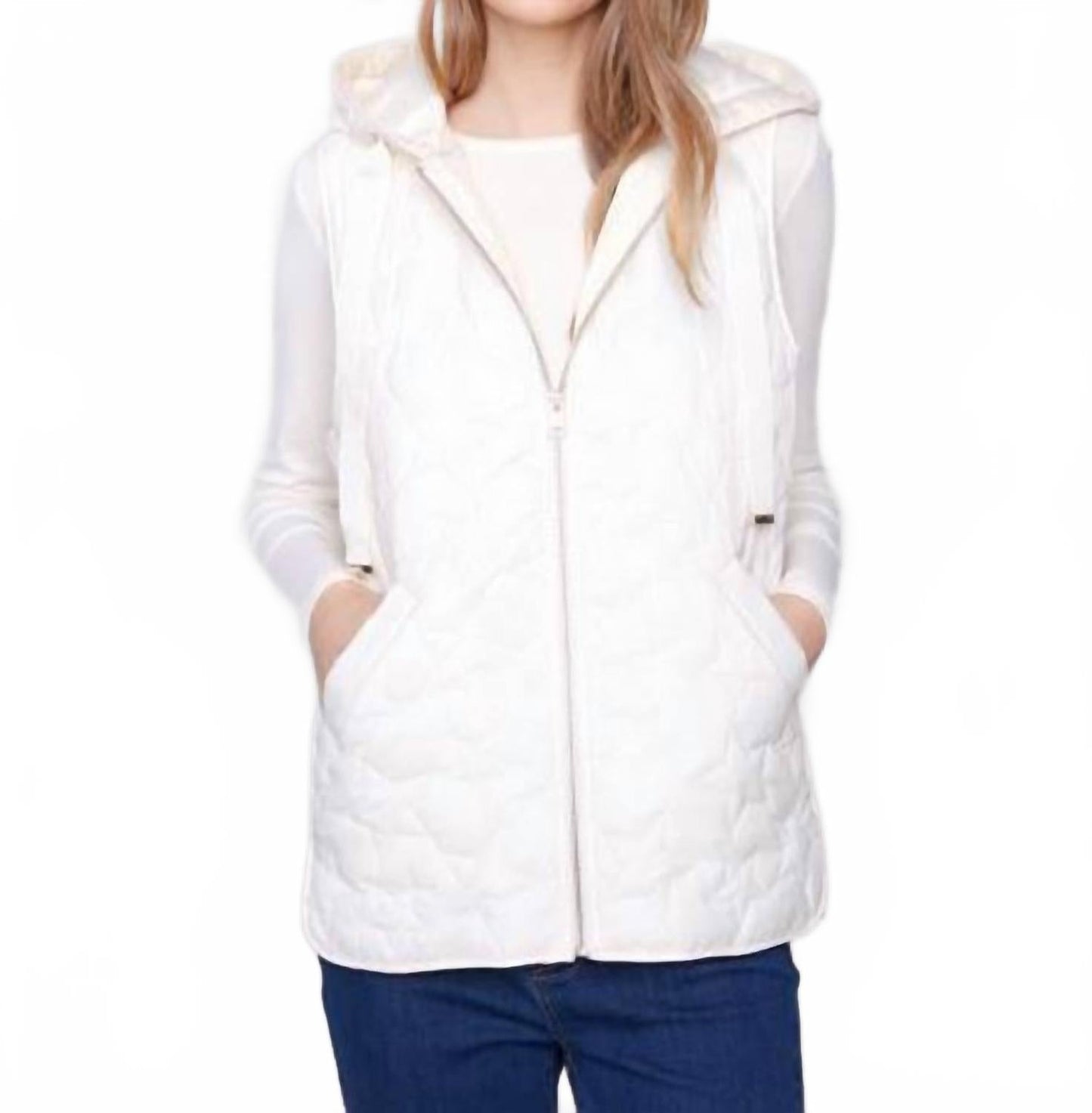 Charlie B Quilted Puffer Vest C6364W - Style CoastCharlie B690178688195