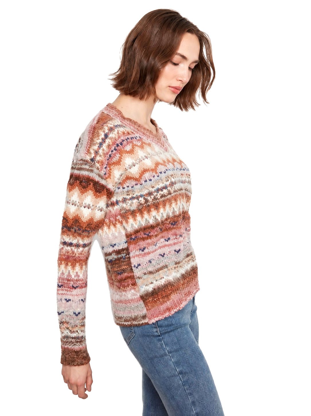 Charlie B Space-Dye Sweater C2108W - Style CoastCharlie B690178775918