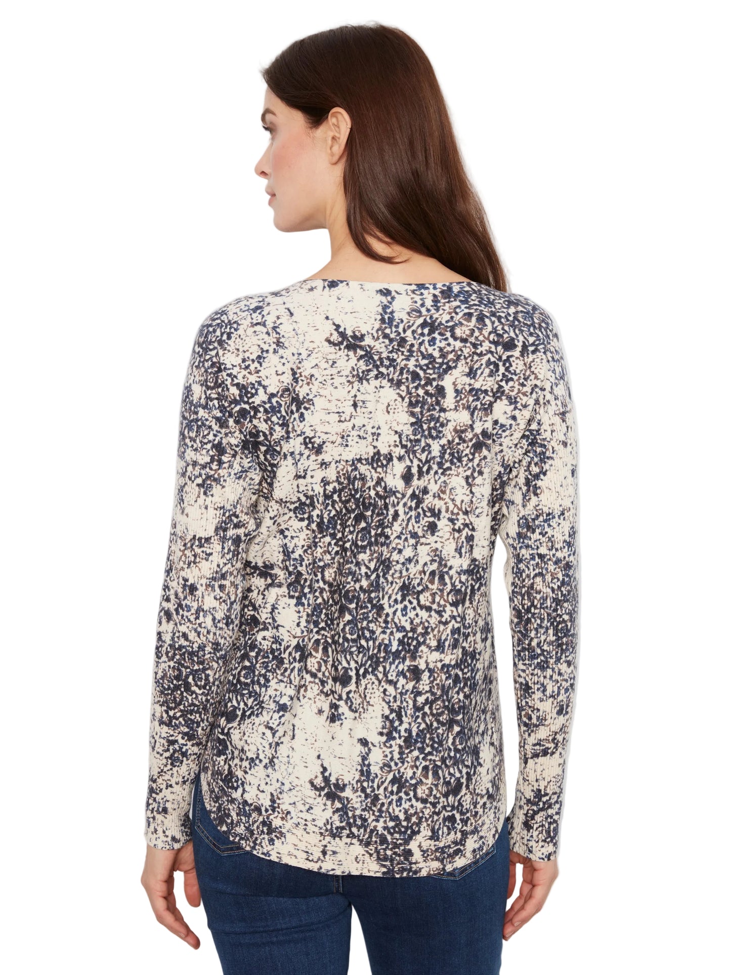 Charlei B Boat Neck Sweater C2818PRW