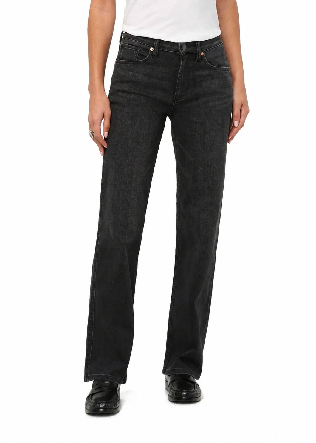 Duer Performance Denim Mid Rise Straight WBT10014W