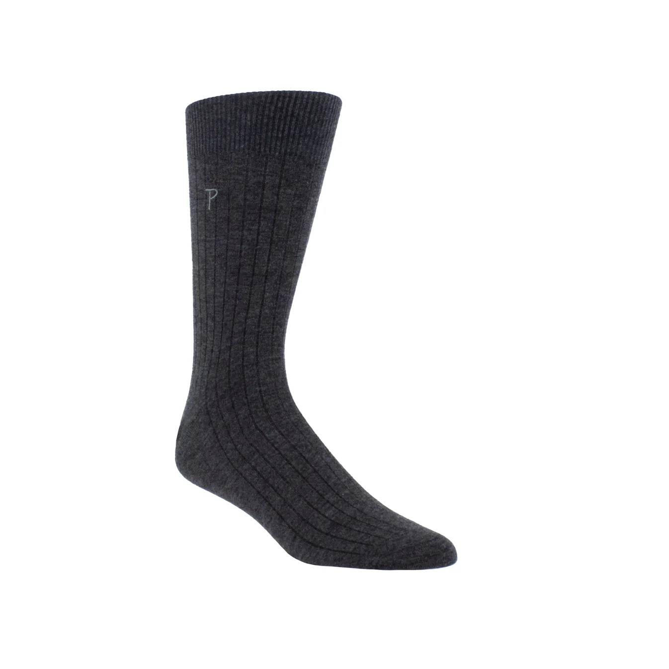 Perri Everyday Cushion Sole Rib Wool Crew EDA103M - Style CoastPerri Socks841657004023