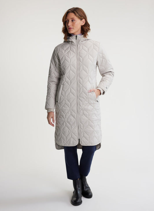 JUNO LONG HOODED JACKET QUI37409-V