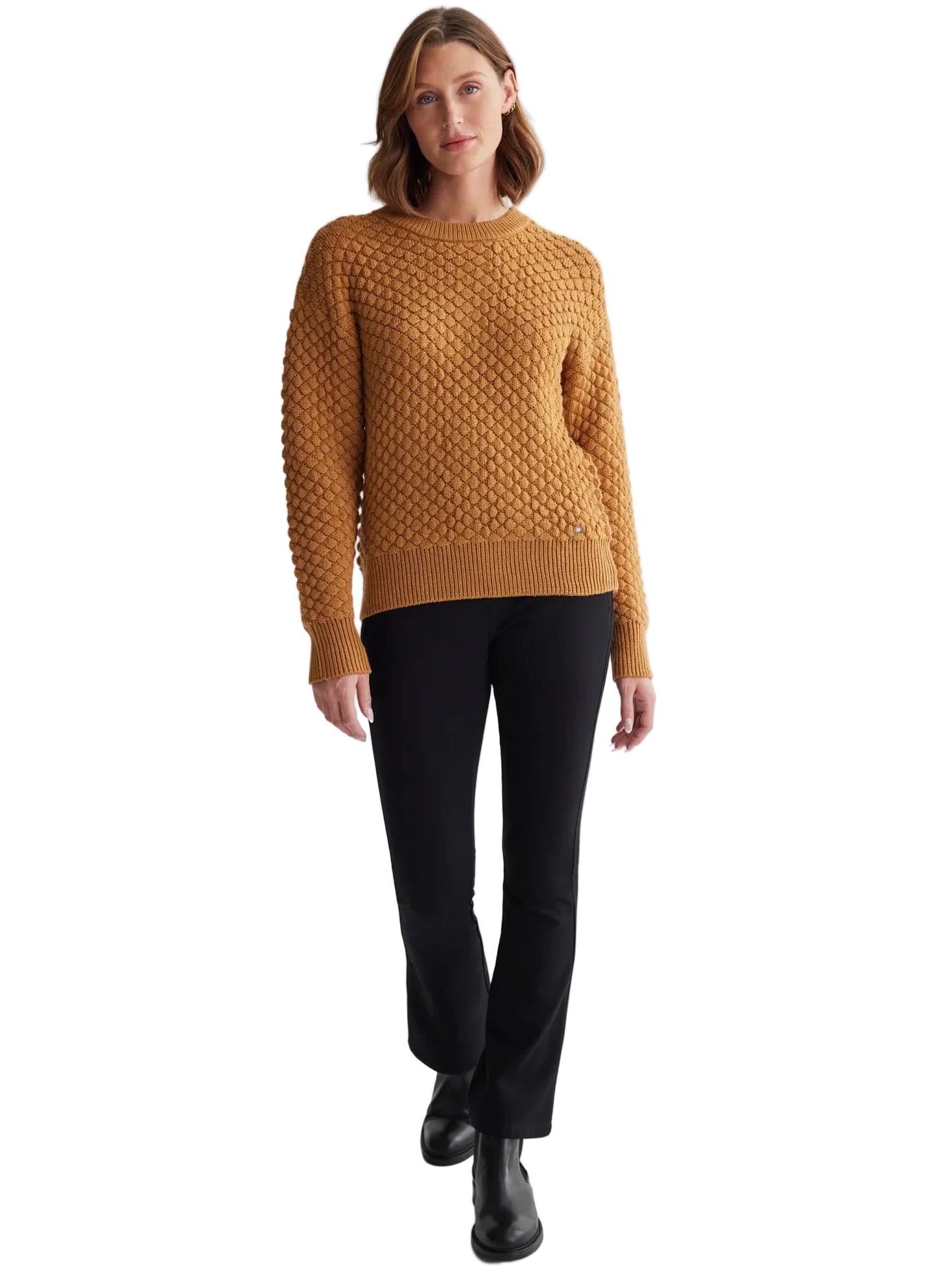 Fig Aspen Sweater KNJ18614 W
