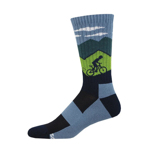 Socksmith Ride On, Ride On, Ride On Blue MLW3191M - Style CoastSocksmith Canada Inc848292006160