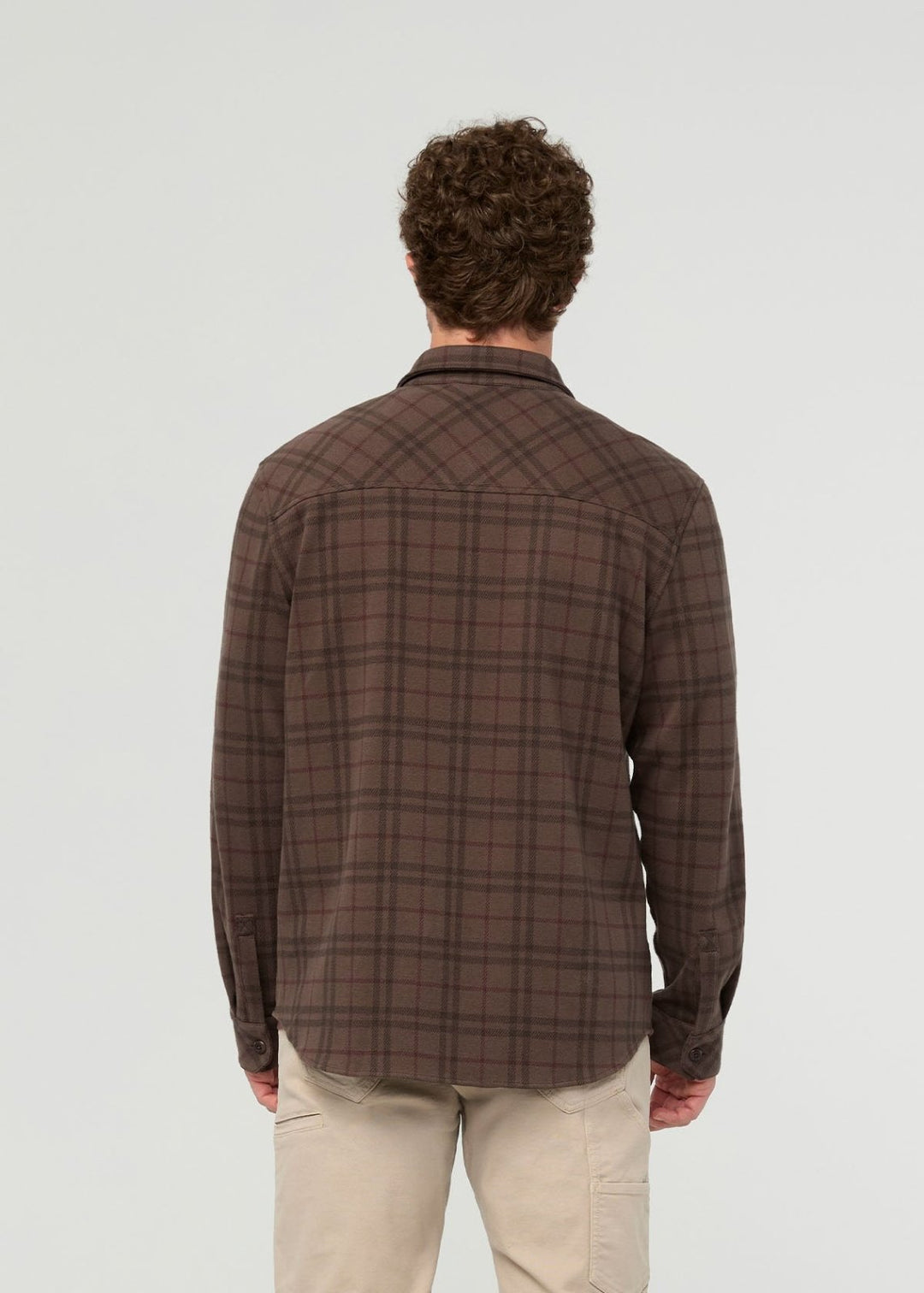 Duer Performance Flannel Overshirt MTP10007M