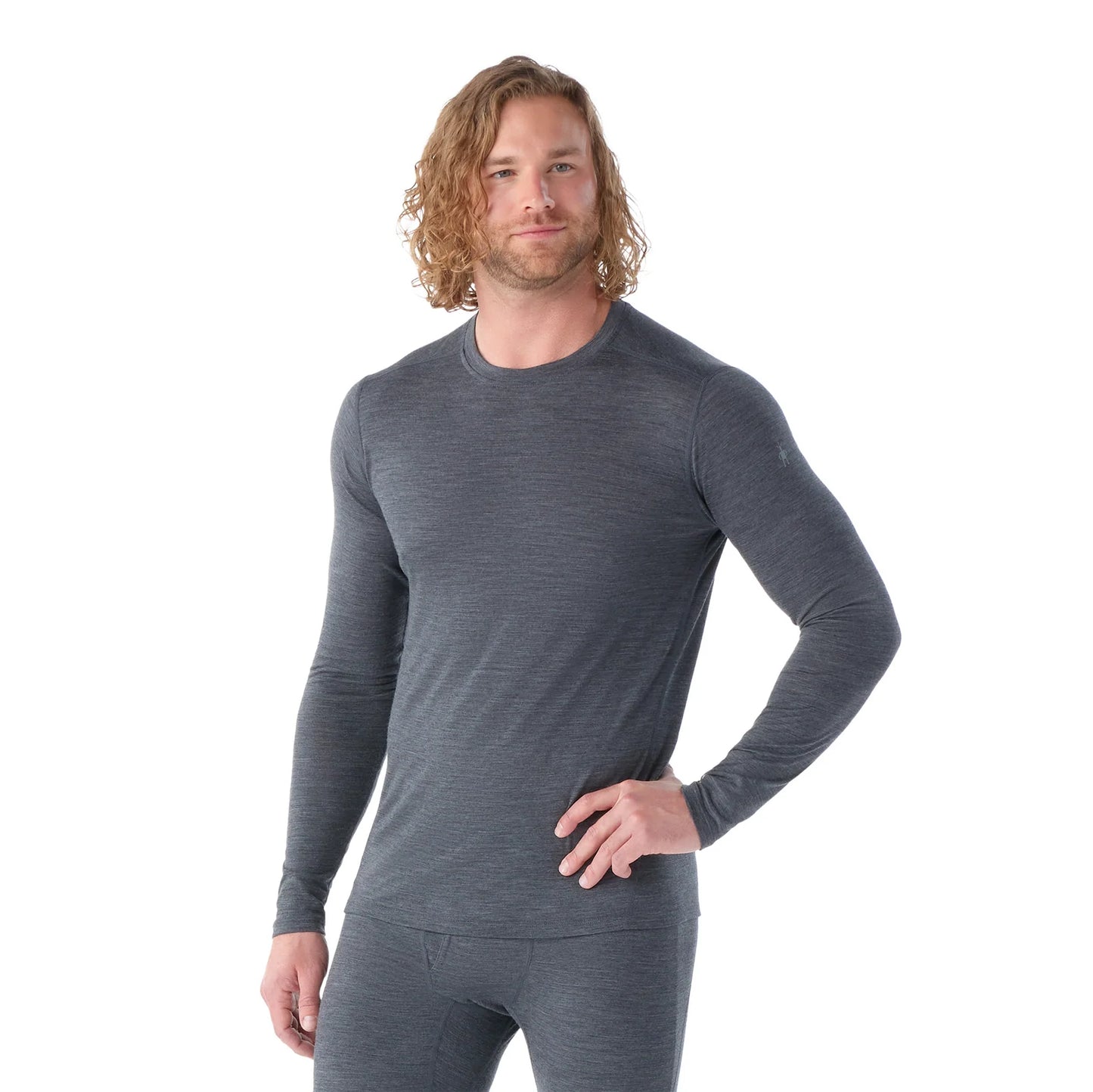 Smartwool Men's Classic All-Season Merino Base Layer Crew SW016952M