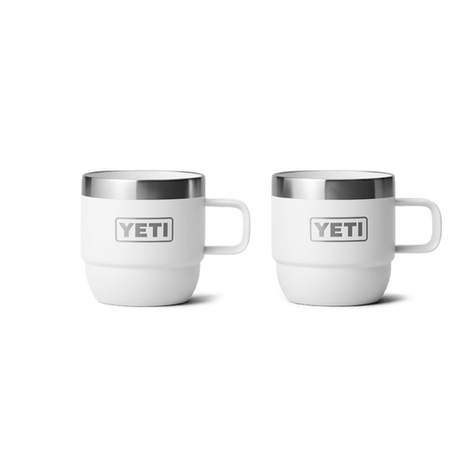 6 oz Mug 2PK WHT INTL Rambler - Style CoastYeti