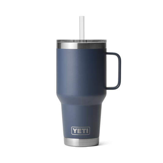 INTL Rambler 35 oz Straw Mug NVY