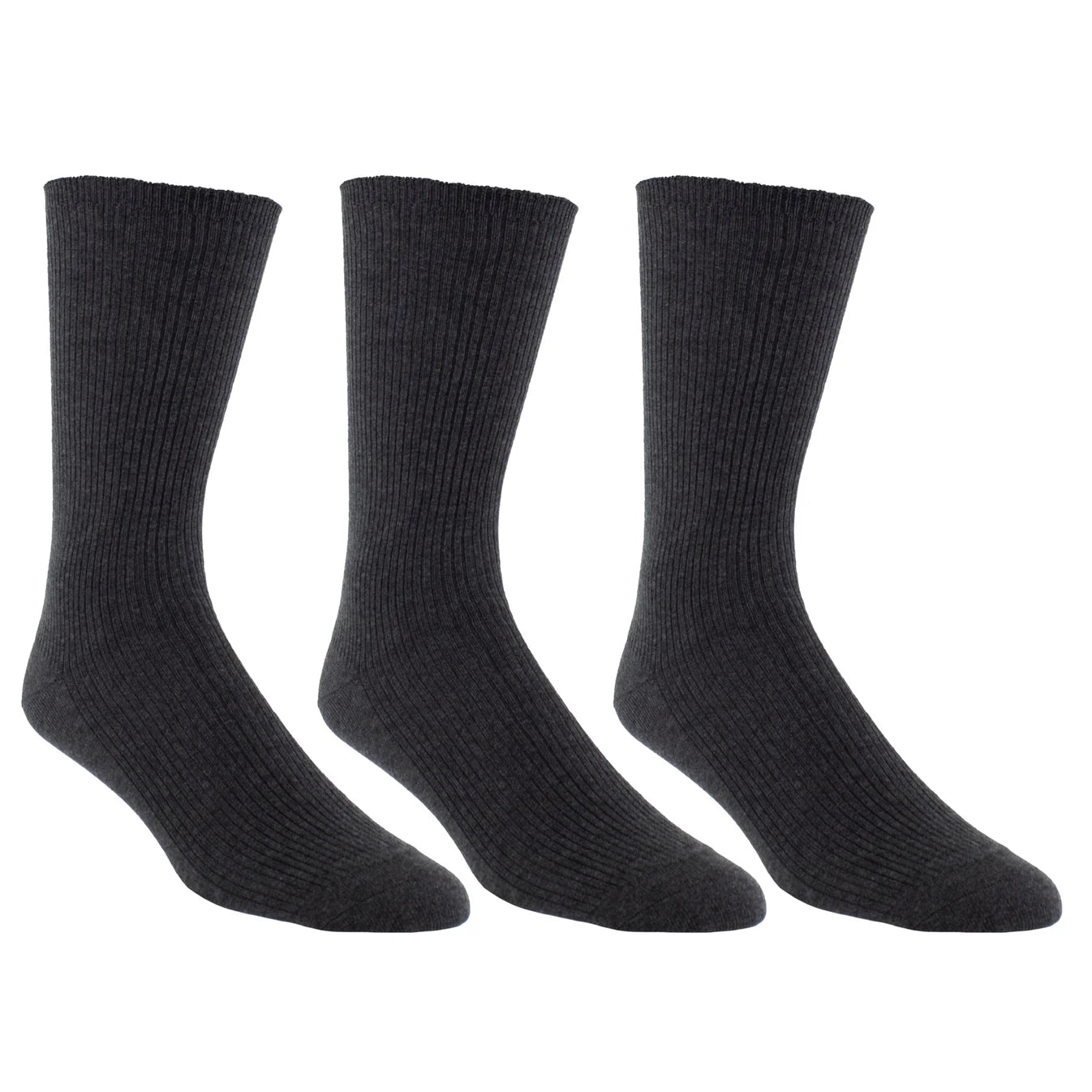 Perri Wellness Non-Elastic Cotton Crew 3 Pair WGA170M - Style CoastPerri Socks841657003682