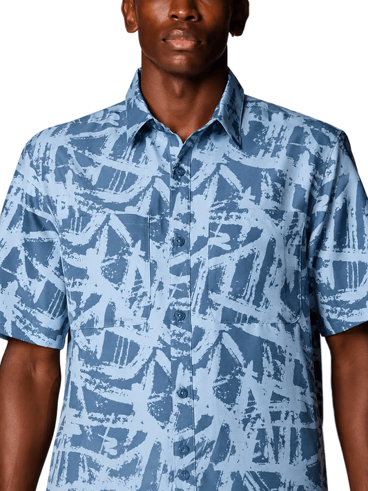 Mountain Hardwear Sun Drift Cooling Printed Short Sleeve Shirt 2162301M - Style CoastMountain Hardwear190423120727