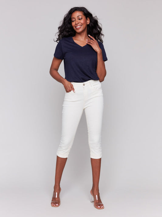 Knee high capri C5514