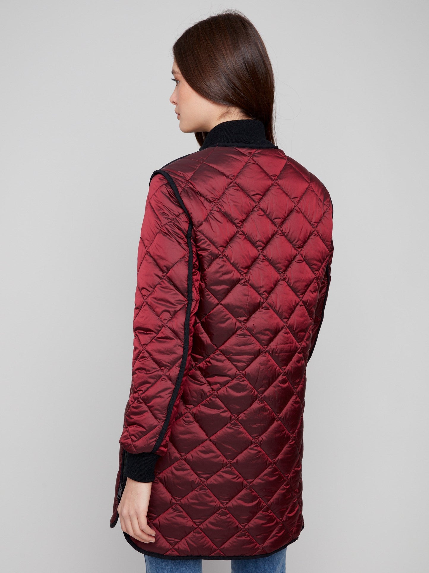 Irridescent Nylon Jacket C6253RR