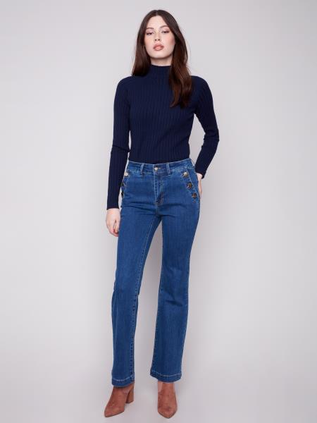 Flare Leg Pants   - C5690