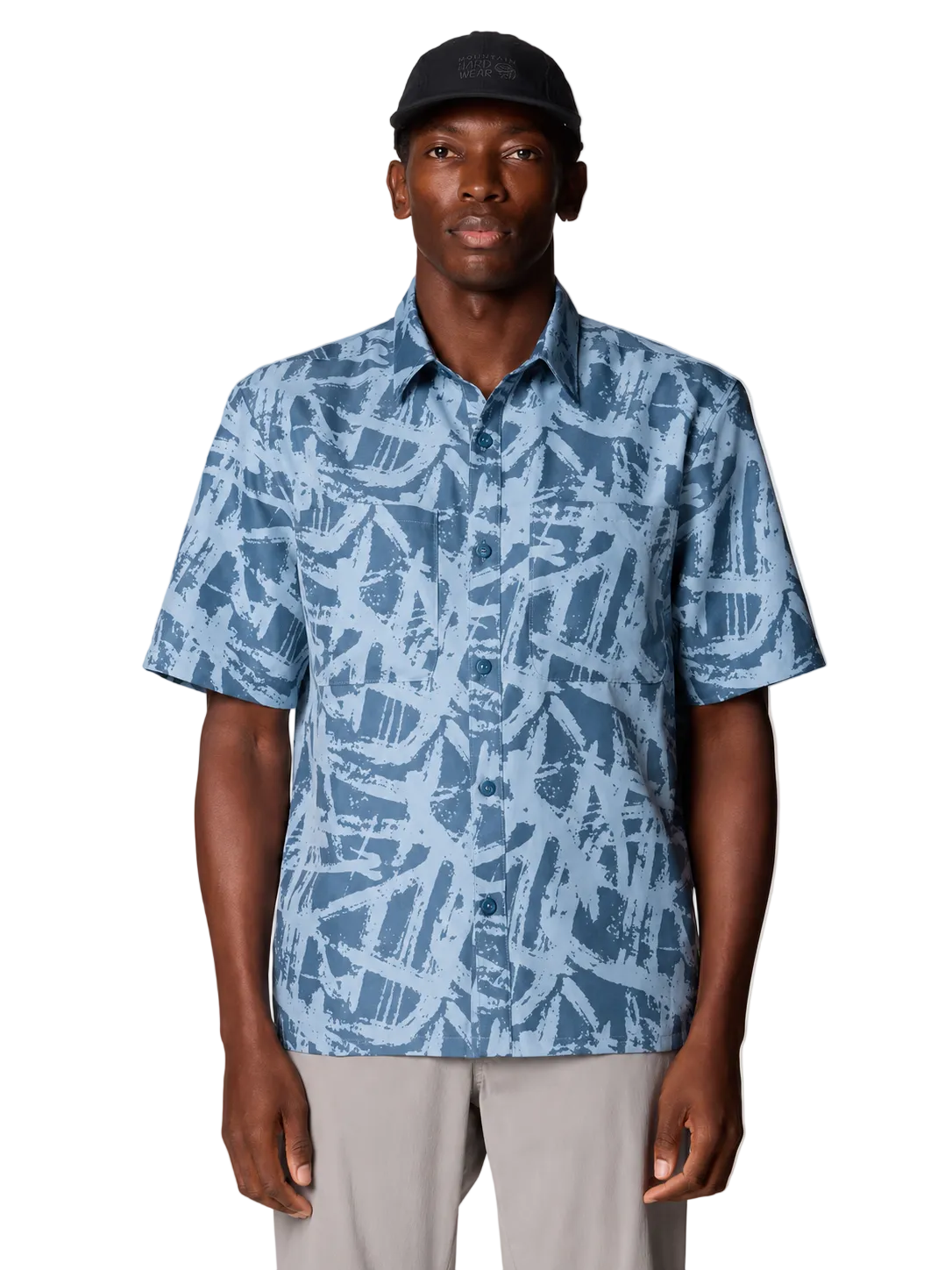 Mountain Hardwear Sun Drift Cooling Printed Short Sleeve Shirt 2162301M
