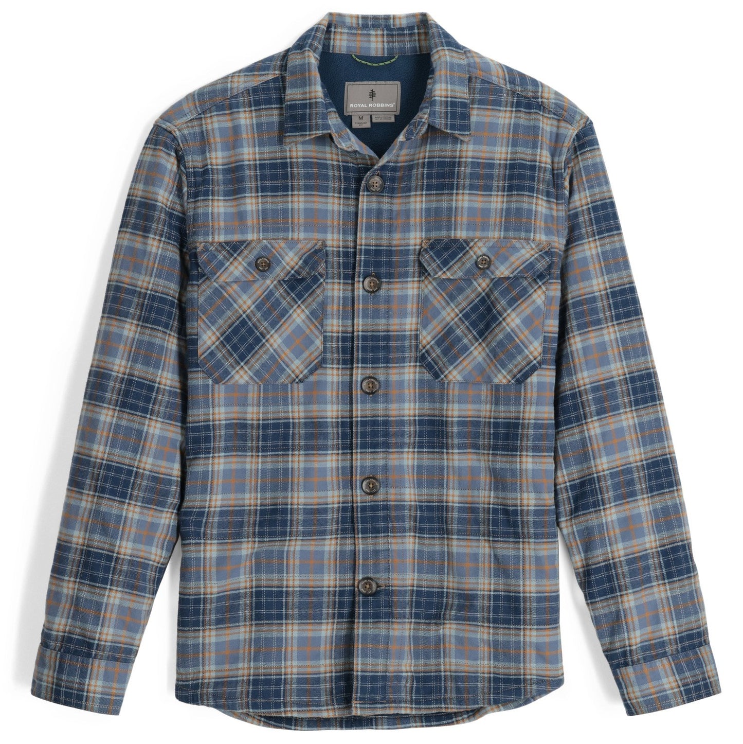 Royal Robbins Snowcap Lined Flannel L/S Y722032M - Style CoastRoyal Robbins840265866115
