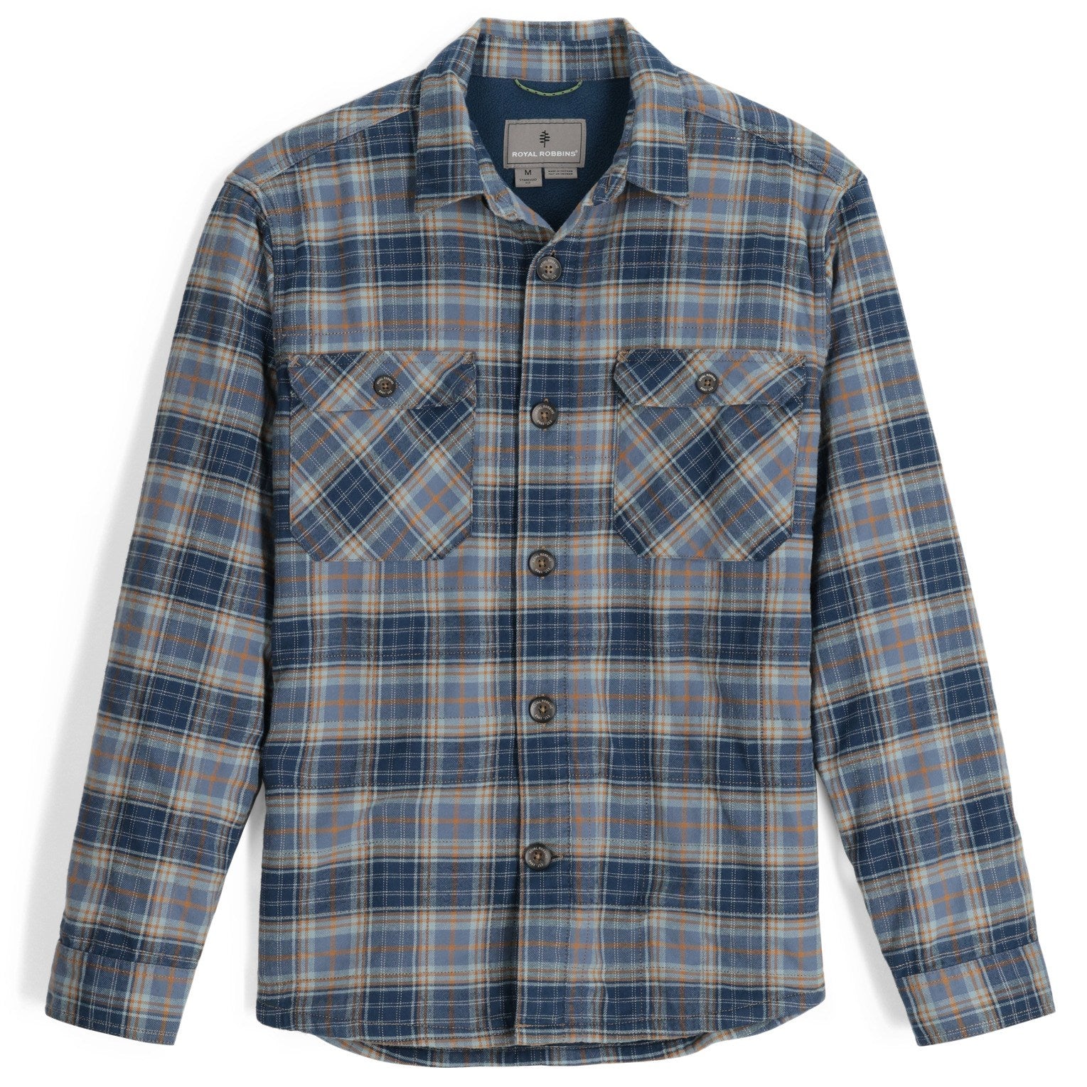 Royal Robbins Snowcap Lined Flannel L/S Y722032M - Style CoastRoyal Robbins840265866115