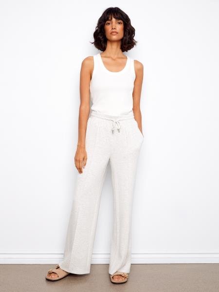 Soft Scuba Wide Leg Jogger Pants - C5743/479C - Style CoastCharlie B690178769535