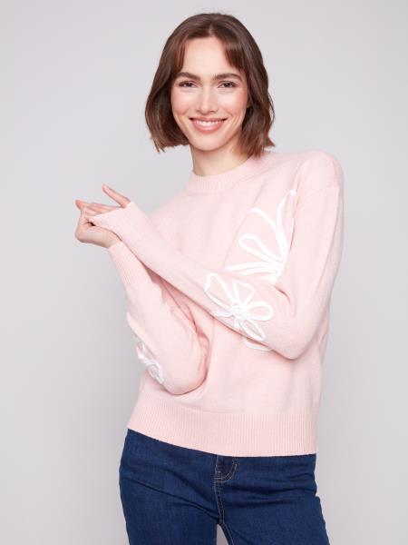 Drop Shoulder Sweater   - C2857