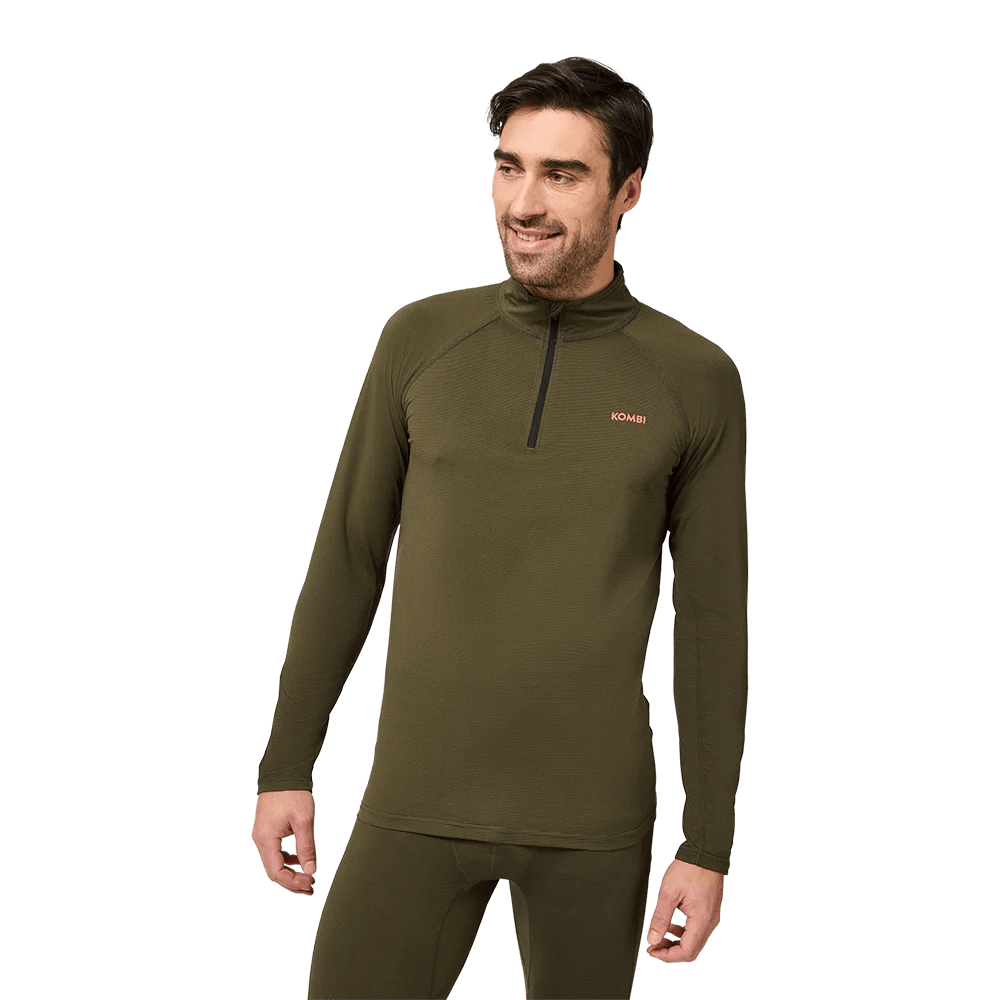 Kombi RedHEAT ACTIVE Zip Top Base Layer B21321M - Style CoastKombi Sports661820384826