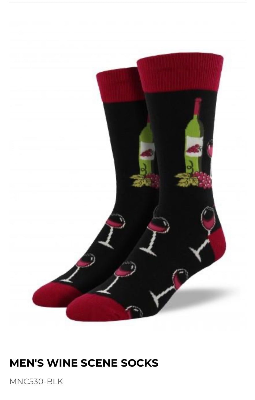 Wine Scene MNC530 - BLK - Style CoastSocksmith Canada Inc848292011454
