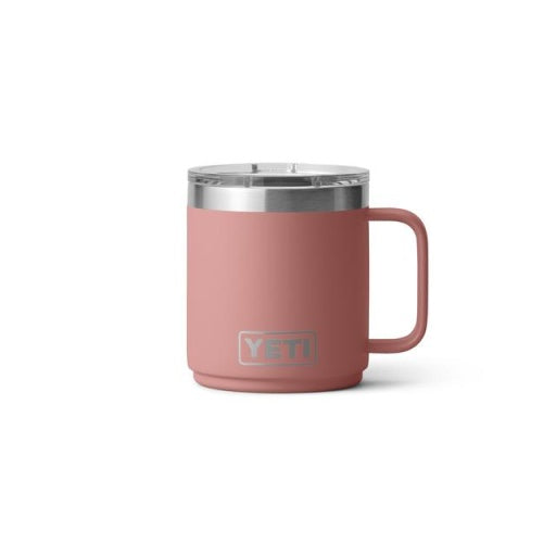 rambler 10 oz stackable mug - sandstone pink