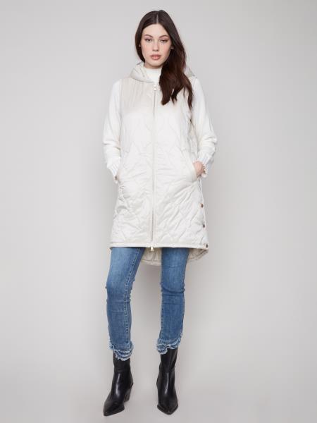 Puffer Long Vest - C6365