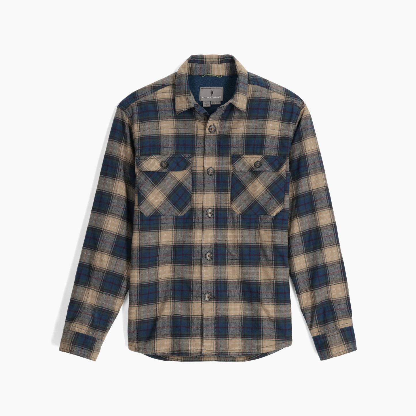 Royal Robbins Snowcap Lined Flannel L/S Y722032M - Style CoastRoyal Robbins840265866061