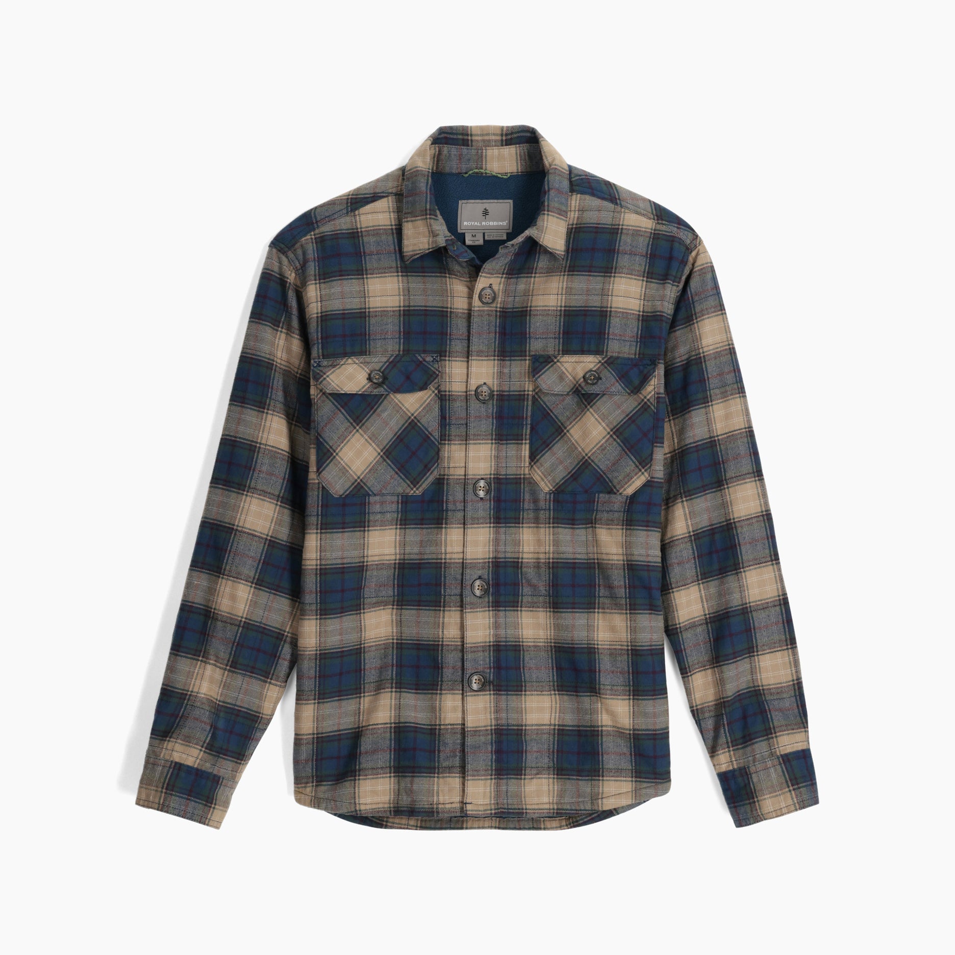 Royal Robbins Snowcap Lined Flannel L/S Y722032M - Style CoastRoyal Robbins840265866061